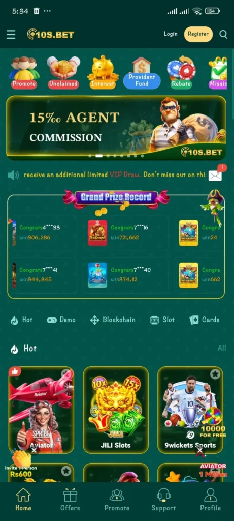 10sBet Game
